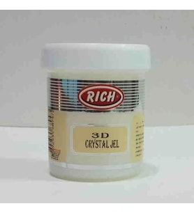 Rich 3D Kristal Jel (Şeffaf Rölyef Pasta) 150 cc. 