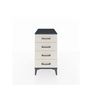Kronos Komodin 4 Çekmeceli 44x59x80 Antrasit-Aytaşı
