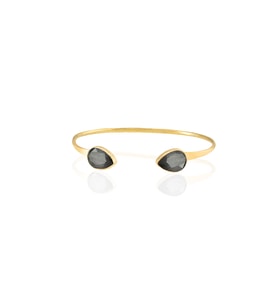 Kadir Jewellery 22 Ayar Altın Kaplama El İşçiliği Zirkon Taşlı Kadın Charm Bileklik