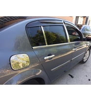 Renault Megane 2 Krom Kapı Direği 2003 - 2008 Arası 4 Parça