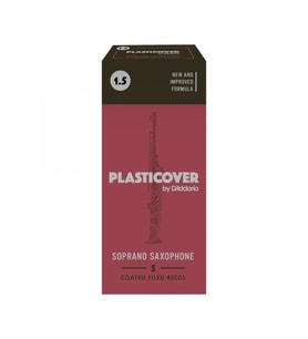 D'Addario RRP05SSX150 Plasticover Soprano Saksafon Kamışı No: 1.5 (Profesyonel) - 5'li Paket  Pop ve Rock İçin Parlak Ton ve Uzun Ömürlü Yapı