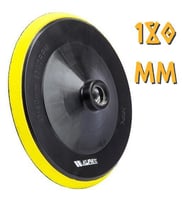 Kupa Yuvarlak Cırt Zımpara Tabanı 180 mm. (Sarı)