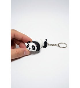 Panda Figürlü Hareketli Anahtarlık