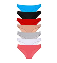 7 adet Süper Eko Set Likralı Kadın Slip Külot