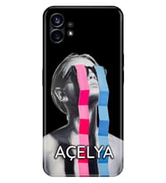 Nothing Phone 1 / 2 Kılıf İsim Yazılı Kişiye Özel Silikon Kapak Model-41 (Çok Renkli)
