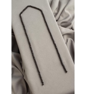 Hematit Doğal Taş Mat Siyah Küp Kesim 3x3mm Dizi [AA]