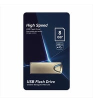 Elba 8GB Metal 2.0 USB Flash Bellek