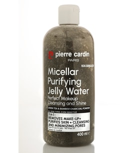Pierre Cardin Gently Cleansing Micellar Water with Charcoal Powder & Green Tea-Makyaj Temizleme Suyu (Şeffaf)