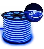 Powermaster PM-5286 Silikon Kaplama 12 Volt 100 Metre Mavi Neon Led Şerit Aydınlatma