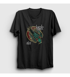 Presmono Unisex Siyah Ashes V2 Lamb Of God T-Shirt 394160tt