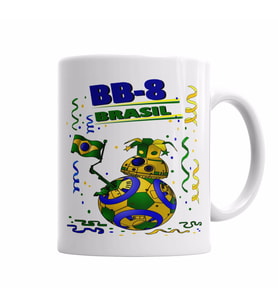 BB-8 Brasil  Star Wars Kupa Bardak Porselen