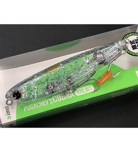 Ima Pugachev's Cobra Kulbit 90mm 12gr Sahte Balık #X5463 Shiomi Sparkle