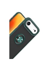 İphone 17 Air Montreal Yüzüklü  Kapak - Yeşil