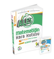 ALES Matematiğin Kara Kutusu 1. Cilt Konu Özetli Dijital Çözümlü Çıkmış Soru Ban