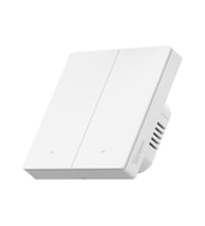 SONOFF ZBM5-2C-86W ZigBee Akıllı Duvar Anahtarı 2 Kanallı Nötr ve Nötrsüz Uyumlu