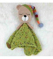 Ayıcık Örgü Uyku Arkadaşı Model 6 (Amigurumi)