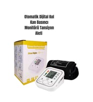 Mey İthalat® Taşınabilir Pil ve USB Girişli Tansiyon Aleti