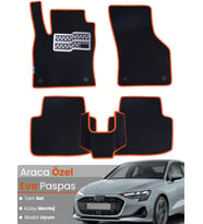 AUDİ A3 SEDAN (2020-2025) Uyumlu EVA Paspas Tam Set–Araca Özel,Su Geçirmez,Kolay Montaj