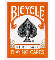 Bicycle Standard Endeks Turuncu Oyun Kartları
