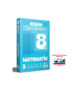 Benim Hocam Yayınları 2025 2026 müfredat güncel 8 Sınıf Matematik Soru Bankası Tamamı Video Çözümlü Beceri Temelli Sorular (Çok Renkli)