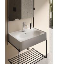 Vitra Suit A42816 Lavabo Bataryası, Üstten Kumandalı, Krom (Çok Renkli)