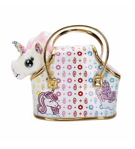 Nessiworld Taşıma Çantalı Peluş Unicorn Lou Lou