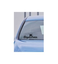 Royal Stance Oto Sticker Araba Arka Cam Sticker 30CM
