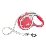 Flexi New Comfort Otomatik Kırmızı Şerit Köpek Gezdirme Tasması Medium 5 Metre (Mavi)