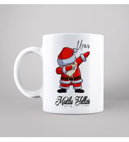 Mutlu Yıllar & Merry Christmas & Yılbaşı & Noel Baba Tasarımlı Kupa Kişiye Özel