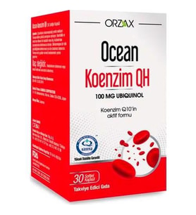 Orzax Ocean Koenzim QH 30 Kapsül 8697595871522