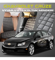 Chevrolet Antrasit Renk Tay Tüyü Cepli & Terletmez Sırtlı Oto Koltuk Minder Seti - Koltuk Koruma Kılıfı (ÖN & ARKA TAM SET)