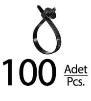 VW Audi Seat Skoda Porsche Lamborghini Skoda Opel Citroen için Kablo Bağı - 100 Adet