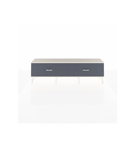 Arges TV Ünitesi 2 Çekmeceli  176x30x51 Aytaşı-Aytaşı/Antrasit