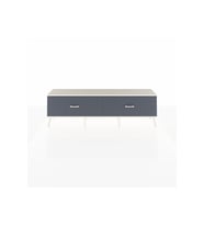 Arges TV Ünitesi 2 Çekmeceli  176x30x51 Aytaşı-Aytaşı/Antrasit