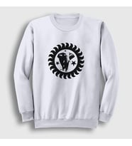 Presmono Unisex Beyaz Logo Brand New Heavies Sweatshirt 490509tt