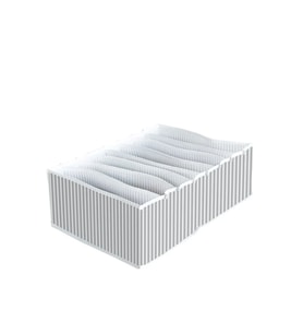 8 Bölmeli Xl Pratik Bölmeli Çekmece Düzenleyici Organizer(iç Çamaşırı Kravat Çorap Düzenleyici)