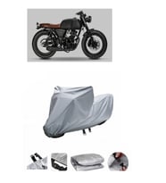 Mutt Akita 125  Gri Motosiklet Brandası ARKA ÇANTA UYUMLU DEĞİLDİR