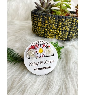 Söz-Nişan-Nikah-Kına-Bebek Hediyelik Magnet