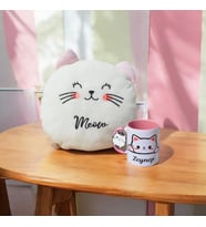 Kişiye Özel Şirin Kedi Temalı Hediye Kutusu (Özelleştirilebilir)