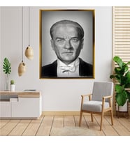 ÇERÇEVELİ ATATÜRK TABLO S18