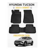 Hyundai Tucson 2021+ Hybrid Araca Özel 3D Havuzlu Paspas  Dayanıklı, Kolay Temizlik