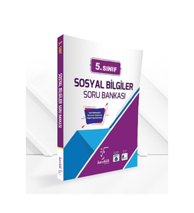 Karekök Yayınları 2025-2026 Müfredat Karekök Güncel 5.Sınıf Sosyal Bilgiler Soru Bankası (Çok Renkli)