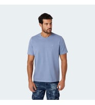 Guess Erkek Lacivert Patch Detaylı Tişört