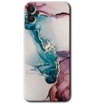 Galaxy A05 Kılıf HD Desen Baskılı Kılıf - Liquid Mermer