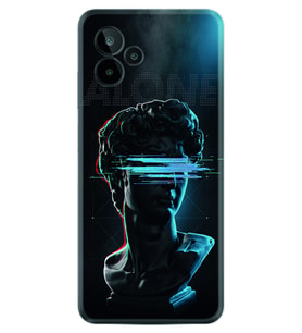 General Mobile GM 24 Pro Kılıf Silikon Desen Özel Seri Alone 1668