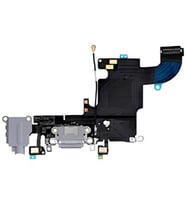 iPhone 6S Şarj Soketi Kulaklık Soketi Full SİYAH