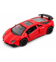 12.5 Cm Oyuncak Metal Spor Araba Lamborghini Aventador Kırmızı