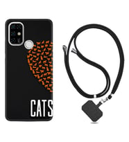 Casper E30 F20 X20 Kılıf Boyun Askılı Silikon Cats 1792