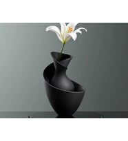 14CM Mini Vazo Ev Dekorasyon Obje Dekoratif Carbon Katkılı Malzeme