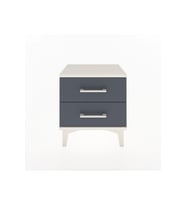 Arges Komodin 2 Çekmeceli 44x30x48 Aytaşı-Antrasit
